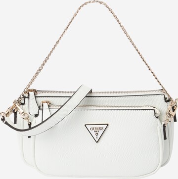 GUESS - Bolso de noche 'Noelle' en blanco: frente