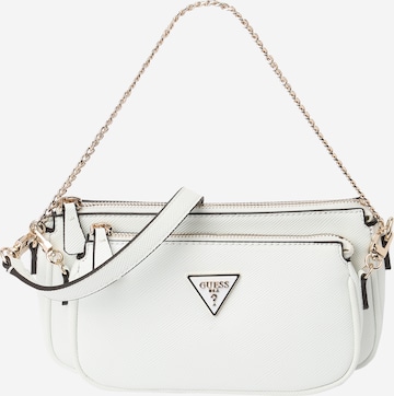 GUESS Clutch 'Noelle' in White: front