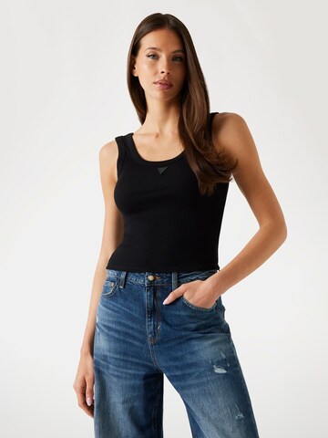GUESS Top in Black: front