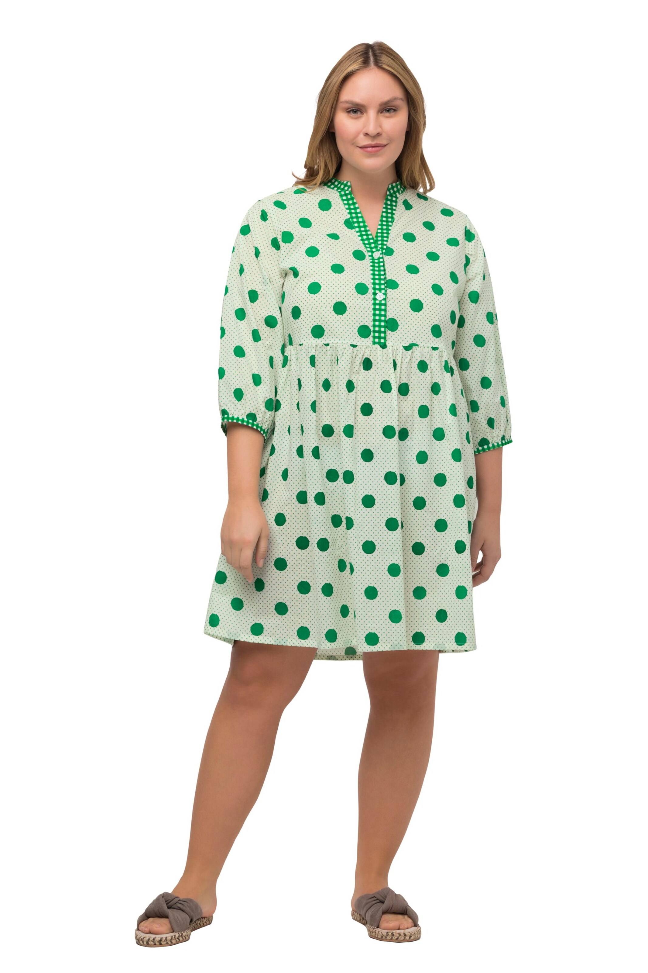 Ulla Popken Tunika in Grün: Vorderseite