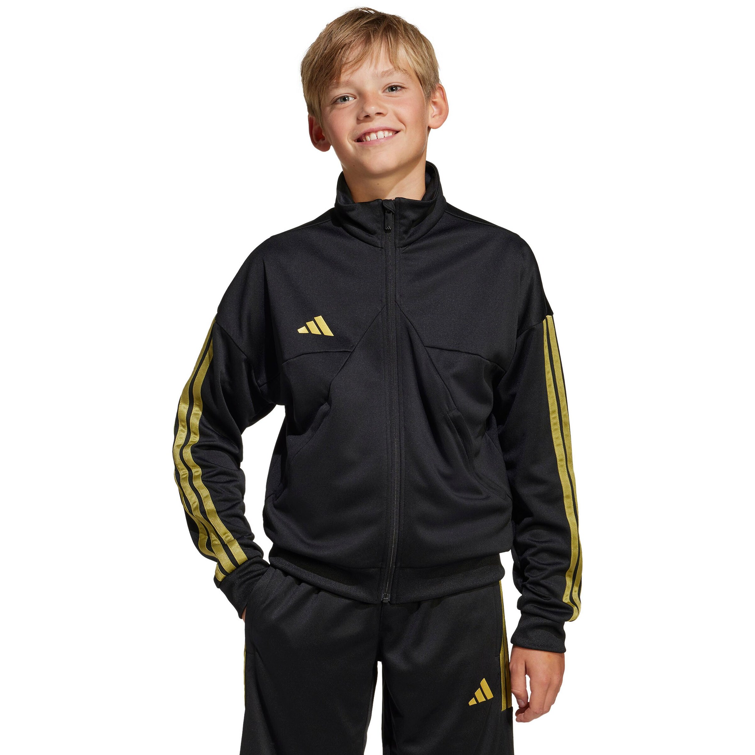 ADIDAS PERFORMANCE Athletic Jacket 'Hot Cof' in Black