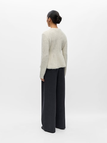 OBJECT Gebreid vest 'OBJSaggia' in Wit