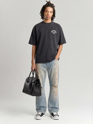 Mansour Shirt 'Arch' in Black: front