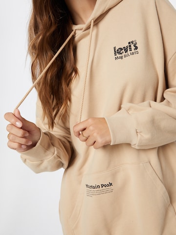 LEVI'S ® Sweatshirt 'Prism Hoodie' in Beige