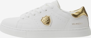 19V69 ITALIA Platform trainers ' Nala ' in White: front