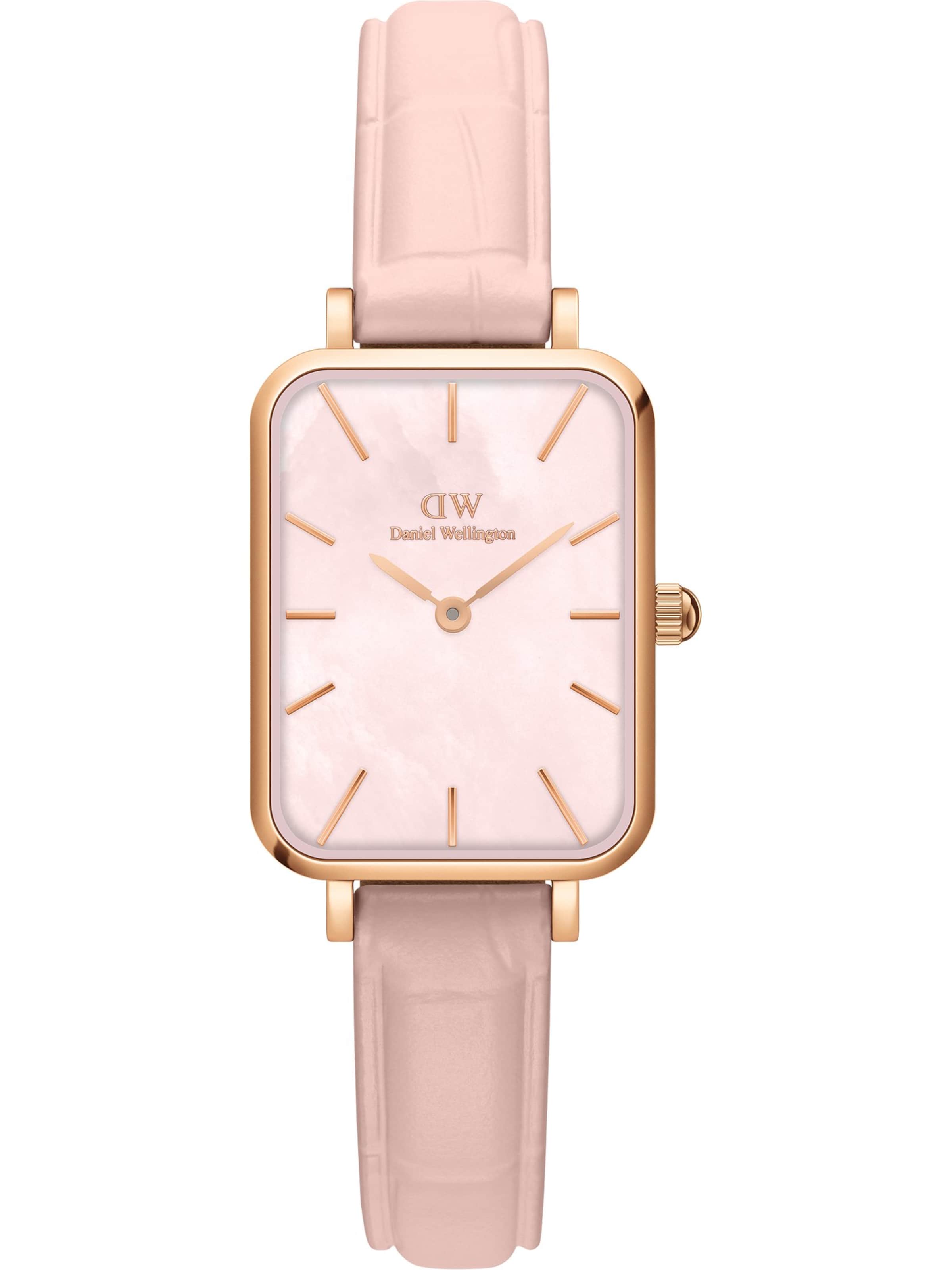 Daniel Wellington Analoguhr in Pink: Vorderseite