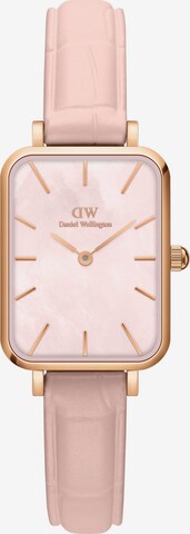 Daniel Wellington Analoguhr in Pink: predná strana