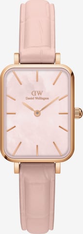 Daniel Wellington Analoguhr in Pink: Vorderseite