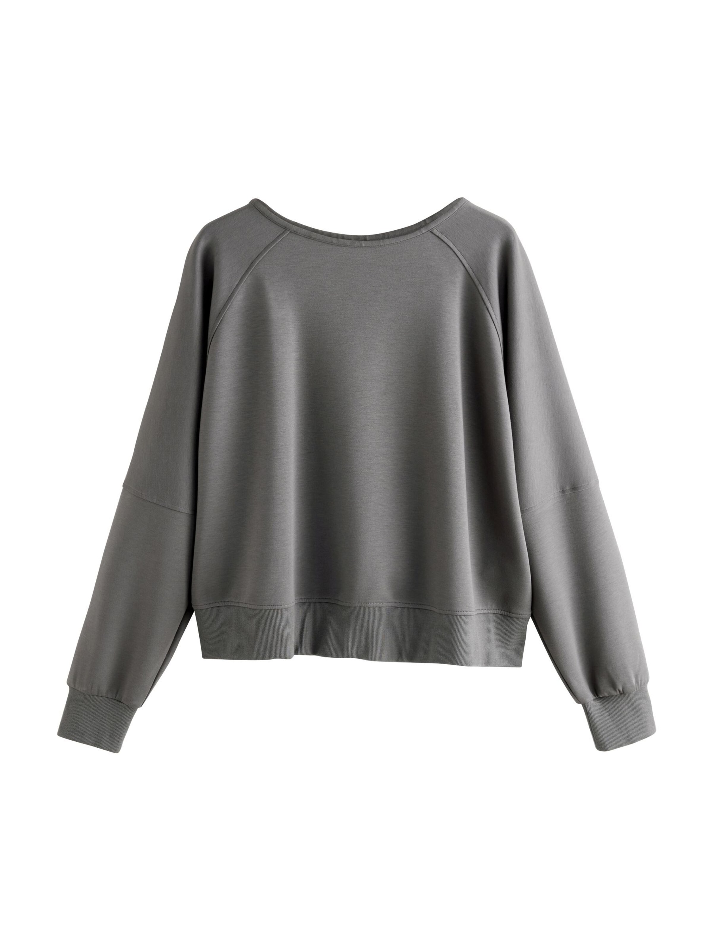 Next Sweatshirt in Grau: Vorderseite