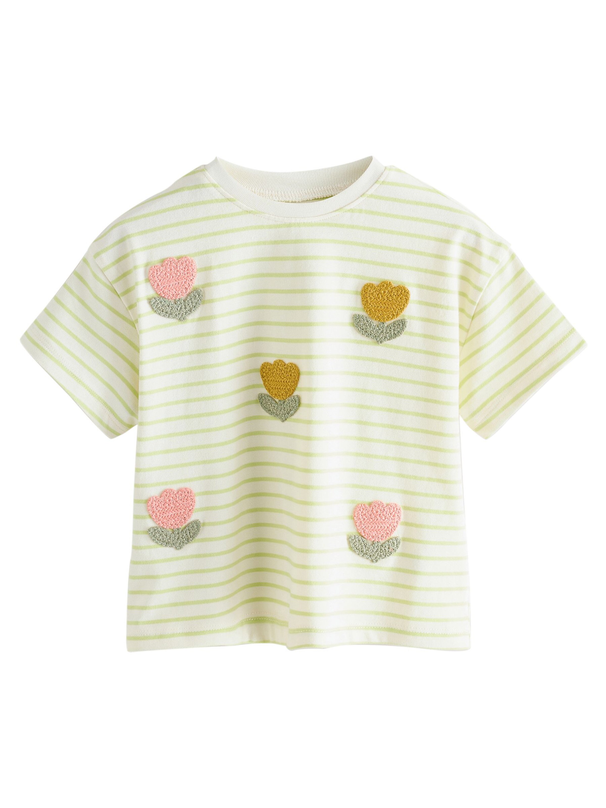 Next Shirt in Geel: voorkant