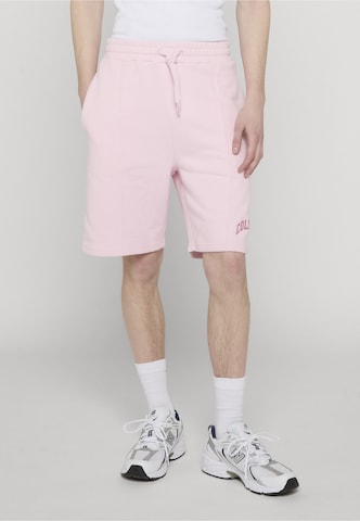 regular Pantaloni 'College' di Colucci in rosa: frontale