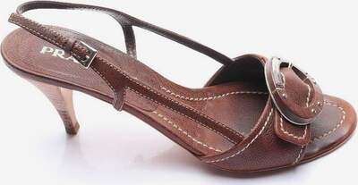 PRADA Sandals & High-Heeled Sandals in 39,5 in Brown, Item view