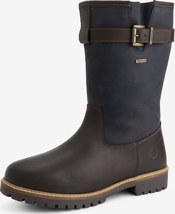 Travelin Boots in Blauw: voorkant