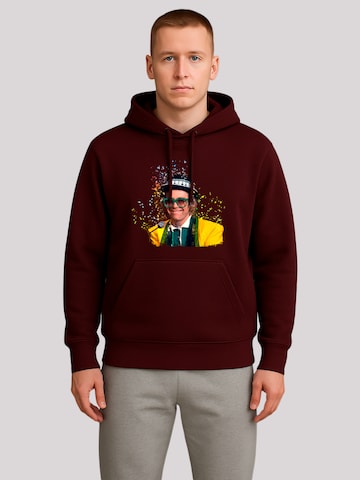 Sweat-shirt 'TV Times Elton John At The Piano 1977' F4NT4STIC en marron : devant
