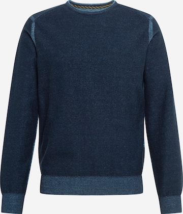 CAMEL ACTIVE Sweter w kolorze niebieski: przód