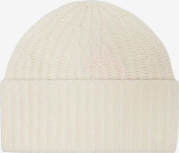 Zwillingsherz Beanie in White: front