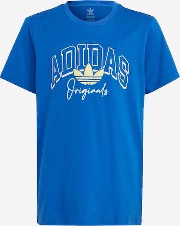 ADIDAS ORIGINALS Shirt 'Collegiate Graphic Pack Bf' in Blauw: voorkant