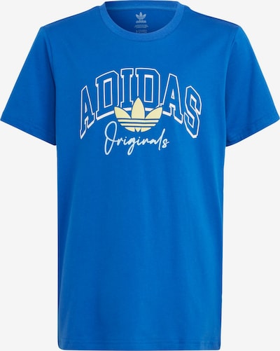 ADIDAS ORIGINALS T-Shirt 'Collegiate Graphic Pack Bf' in hellbeige / blau, Produktansicht
