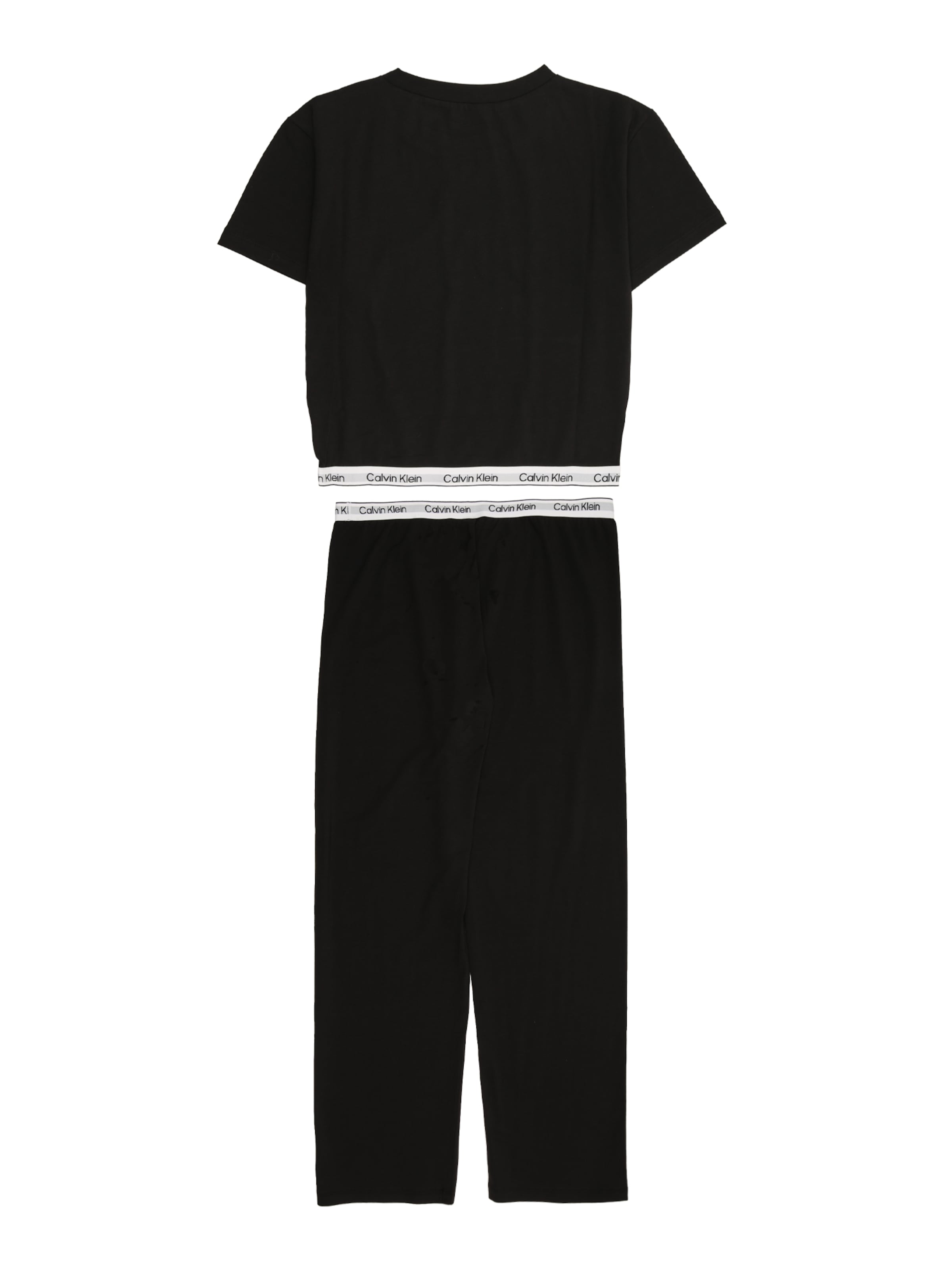 Calvin Klein Underwear Nachtkledij in Zwart