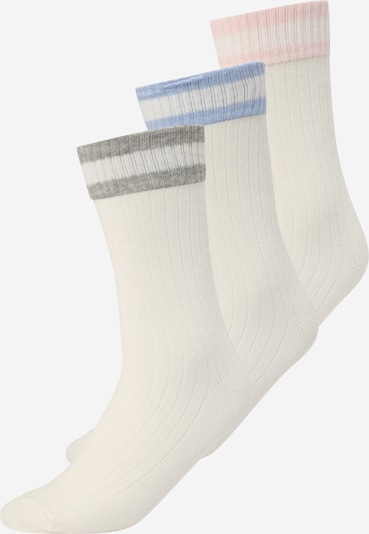 Women' Secret Socks in Blue / mottled grey / Pink / Off white, Item view