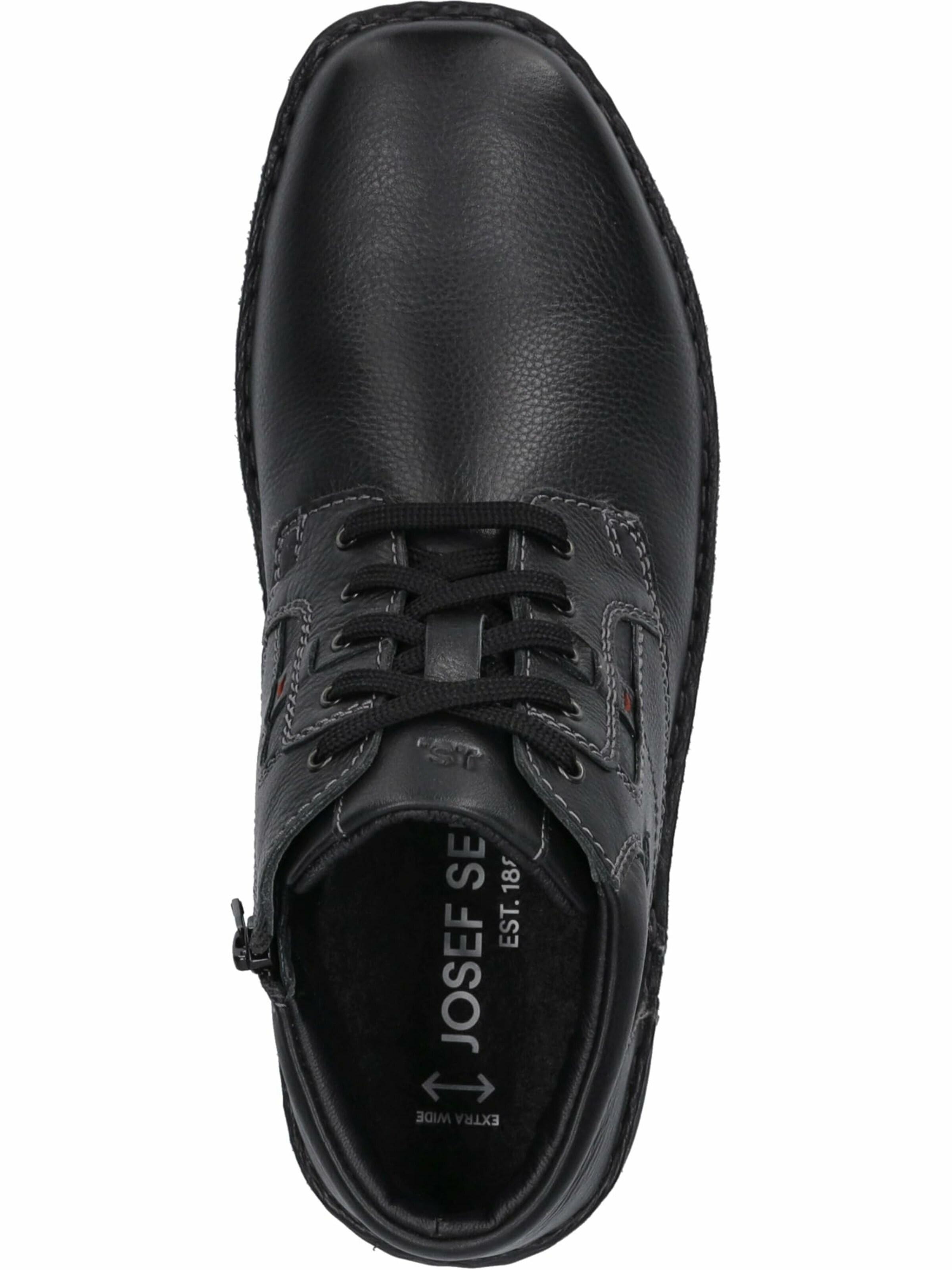 JOSEF SEIBEL Veterschoen in Zwart