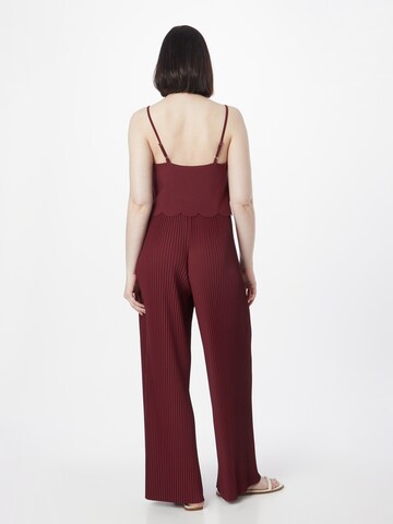 Tuta jumpsuit 'Laura' di ABOUT YOU in rosso