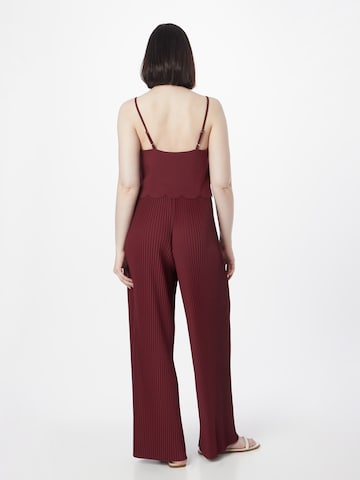 Tuta jumpsuit 'Laura' di ABOUT YOU in rosso