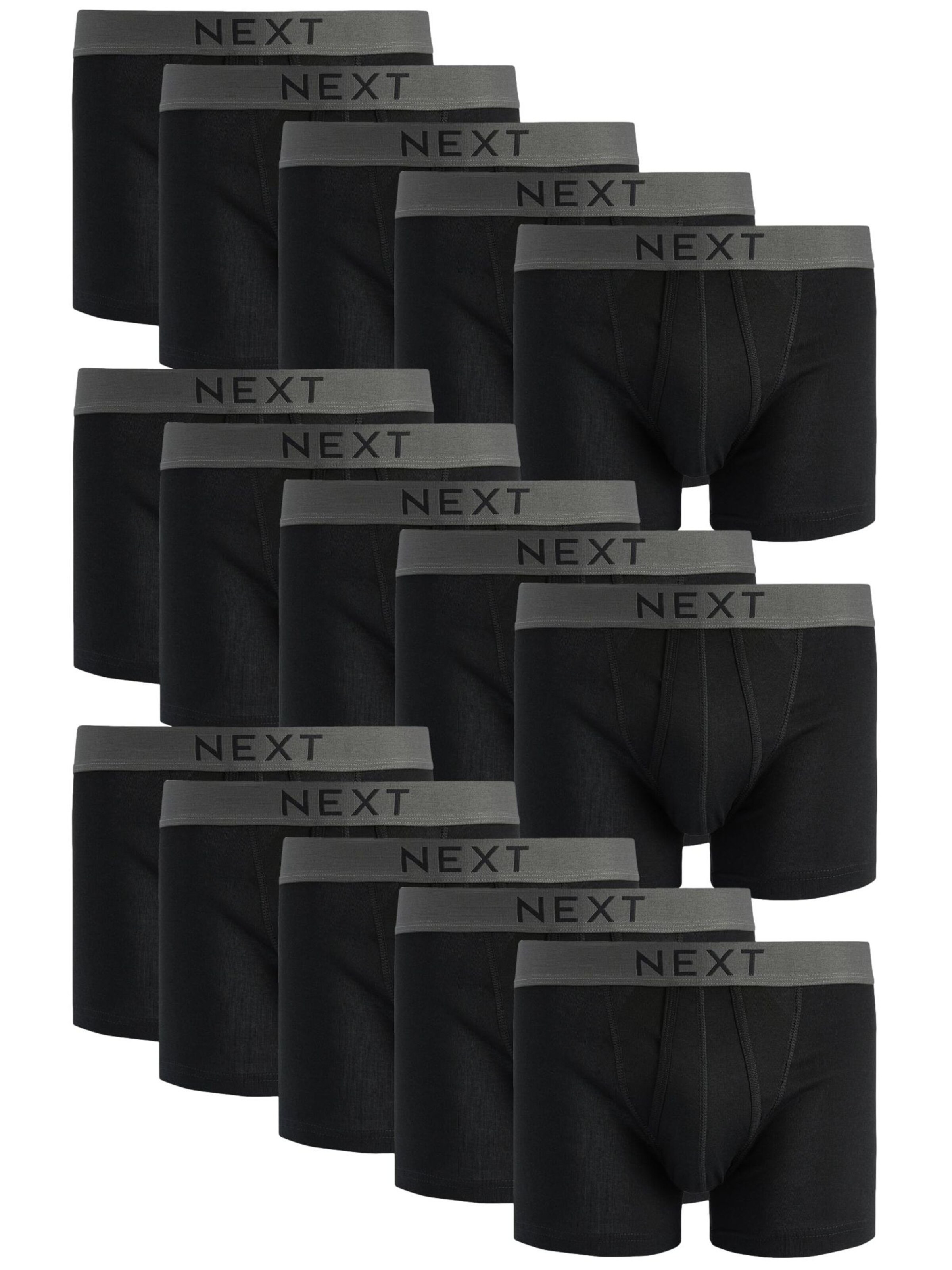 Next Trunks in Schwarz: Vorderseite