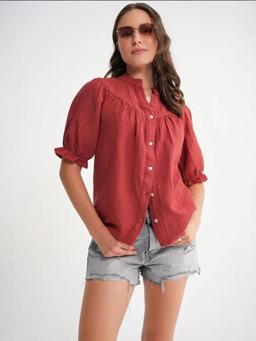 MixRay Blouse in Red