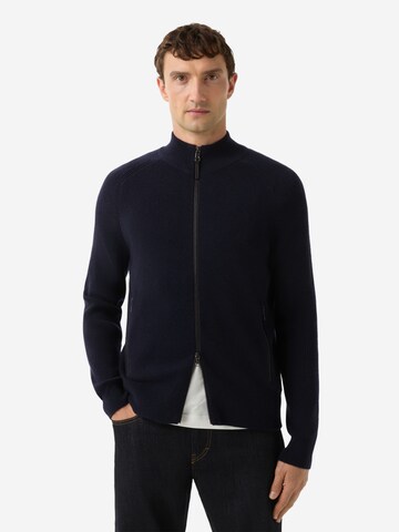 BOGNER Strickjacke 'Dexter' in Blau: Vorderseite