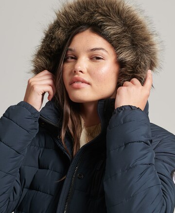 Superdry Winter Coat in Blue