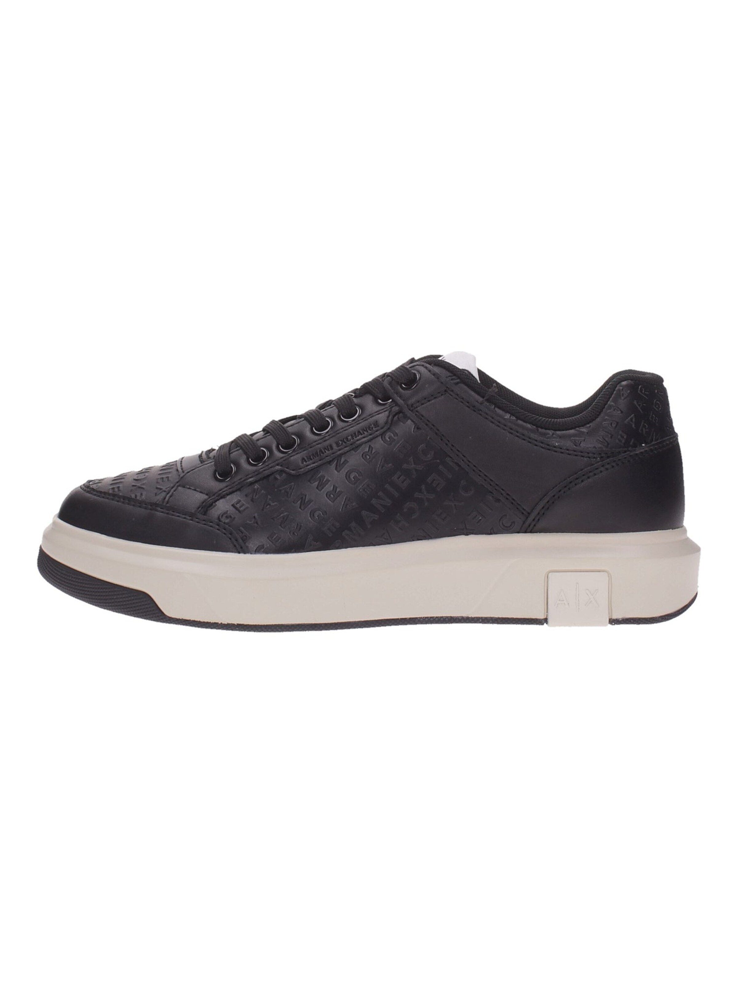 Sneaker bassa 'Sneakers Armani Exchange' di ARMANI EXCHANGE in nero: frontale