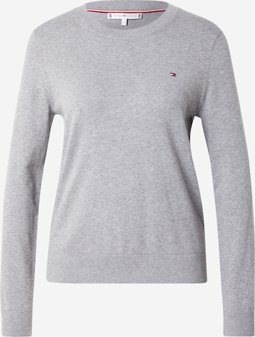 Pull-over TOMMY HILFIGER en gris : devant
