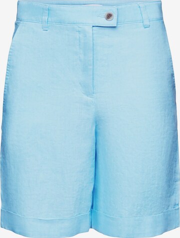 ESPRIT Wide Leg Shorts in Blau: predná strana