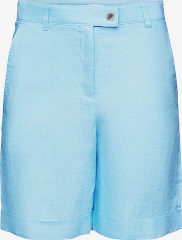 ESPRIT Broek in Blauw: voorkant