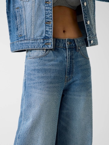 GUESS Wide leg Jeans 'Alba' in Blue