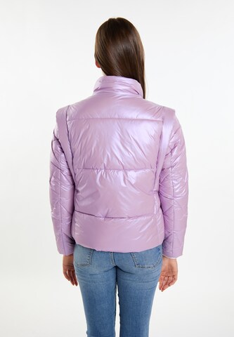 MYMO Prechodná bunda 'Biany' - fialová
