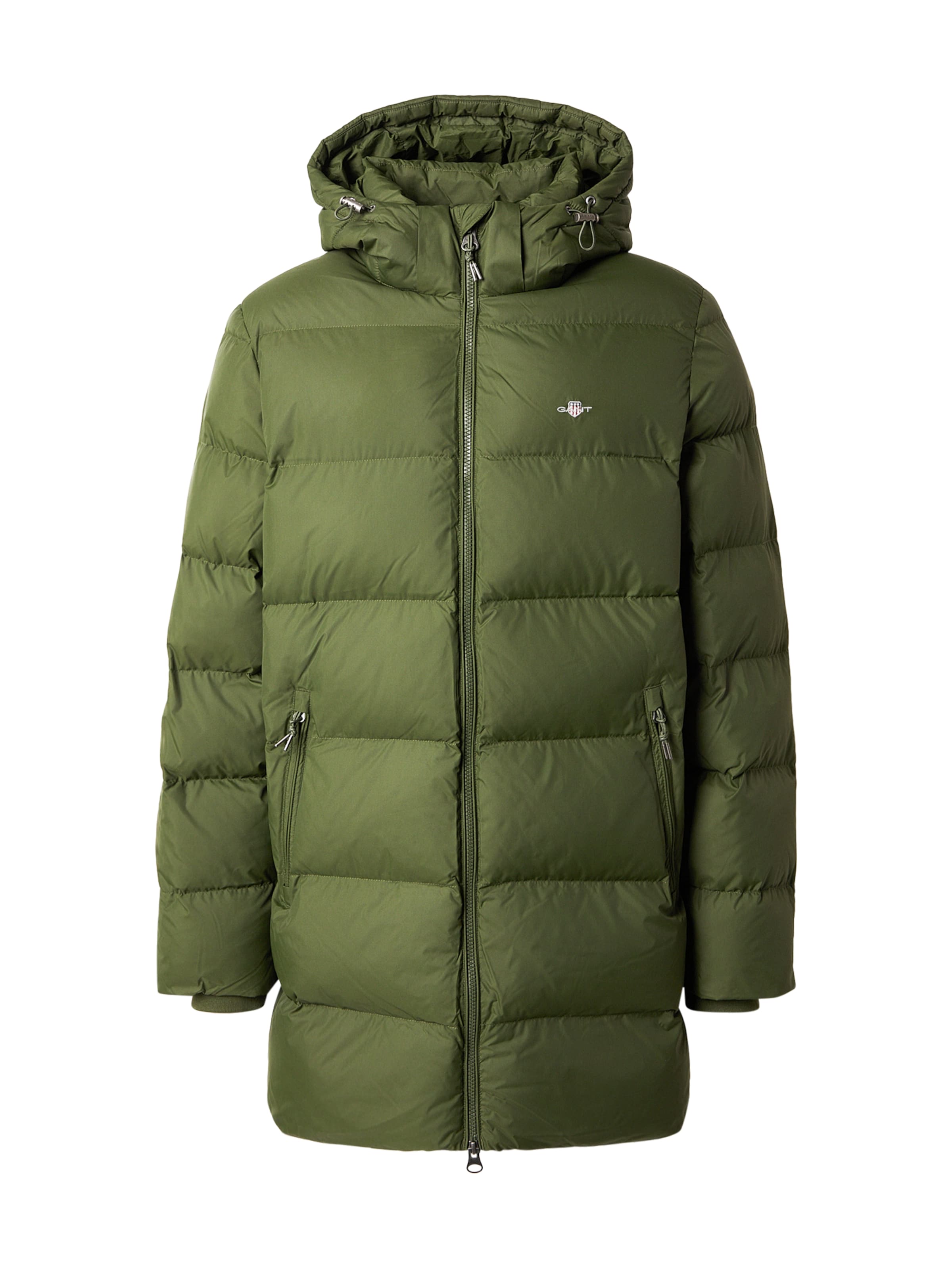 GANTZimski kaput - zelena boja: prednji dio