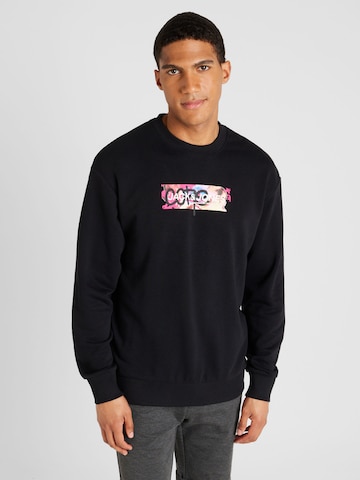 JACK & JONES Sweatshirt 'SUMMER' in Black: front