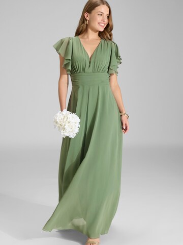 SWING Kombinezon | zelena barva: sprednja stran