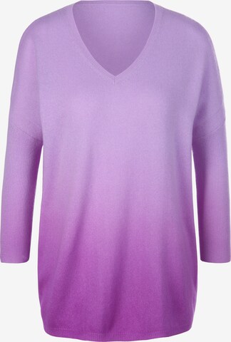 Pull-over include en violet : devant