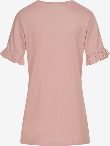 Cotton Candy T-Shirt 'Bamie' in Rot