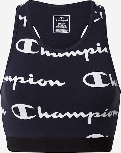 Champion Authentic Athletic Apparel Sports bra in Navy / White, Item view