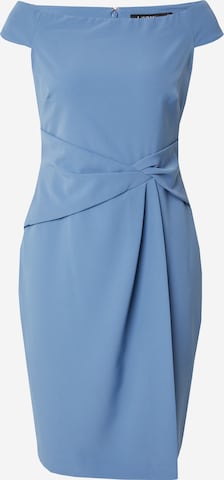 Lauren Ralph Lauren - Vestido de cocktail em azul: frente