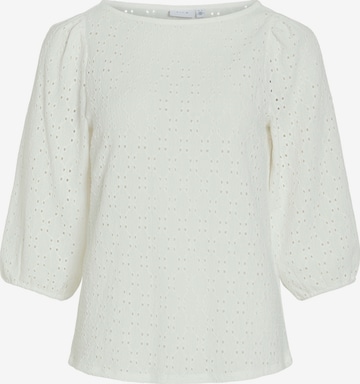 VILA Тениска 'VIFRIMA' в бяло: отпред