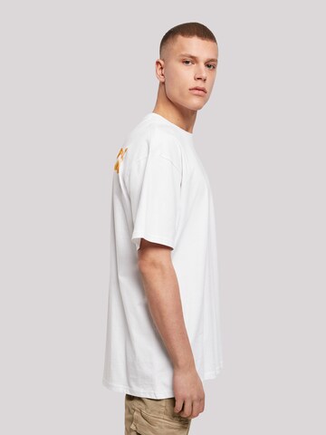 T-Shirt 'THE STREETS OF THE WORLD' F4NT4STIC en blanc