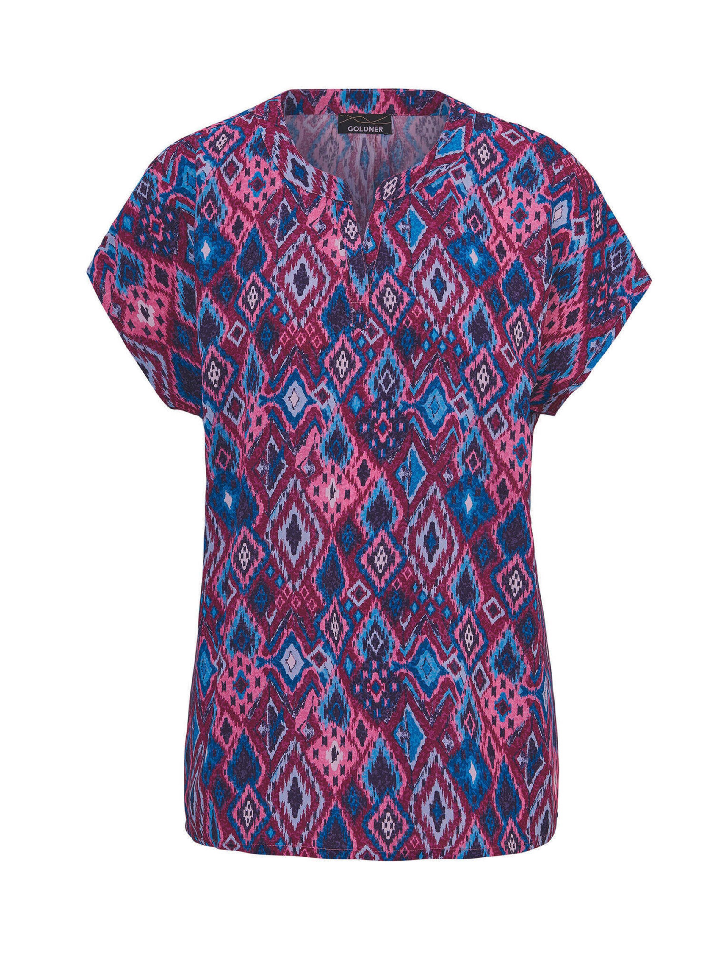 Chemisier Goldner en bleu : devant