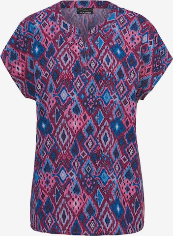 Chemisier Goldner en bleu : devant