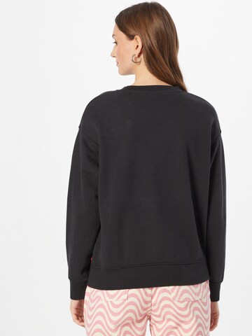 LEVI'S ® Sweatshirt 'Graphic Standard Crew' in Zwart