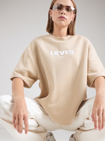 LEVI'S ® Μπλουζάκι 'Graphic Louise SS Crew' σε μπεζ